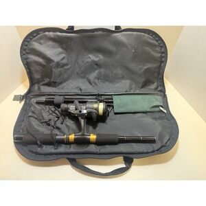 Traveling Angler's Kit 6 Piece Rod & Reel Fishing Kit Viking TITASKER Atlantis